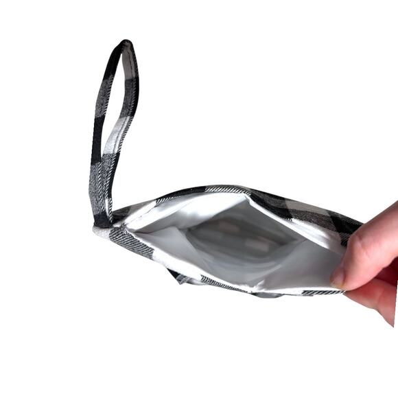 Pet Dog Christmas Stocking - Plaid Bone with Bow - Picture 6 of 6